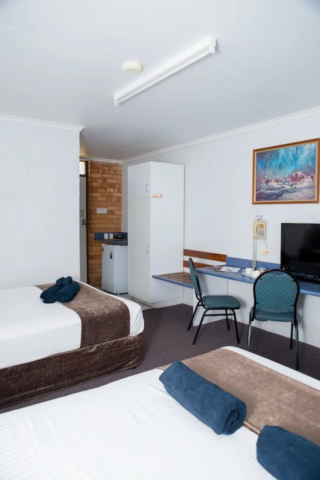 غرفة بسرير كينج، Abajaz Motor Inn 1/4