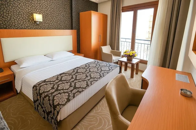 غرفة مفردة بسريرين منفصلين، Grand Hotel Avcilar 9/10