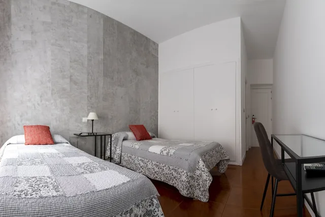غرفة بسريرين منفصلين، Hostal Tokio 3/10