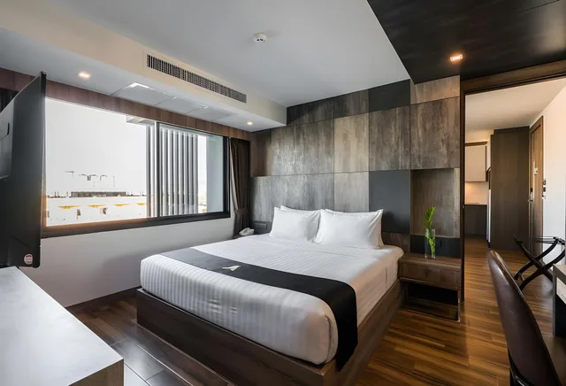جناح عائلي بسريرين مزدوجين بغرفتي نوم، Acqua Hotel Pattaya 1/2
