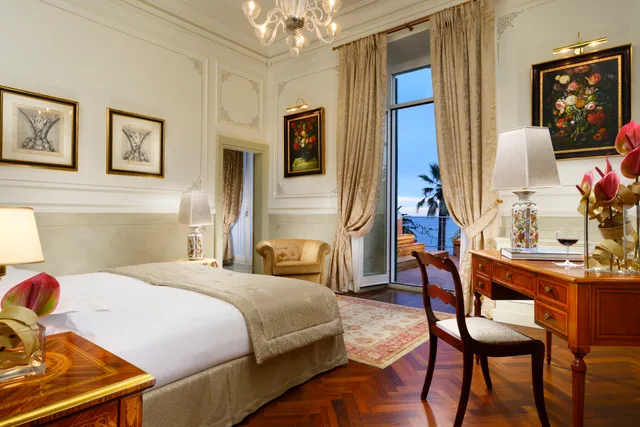 جناح بإطلالة على البحر بغرفة نوم واحدة، Royal Hotel Sanremo 1/1