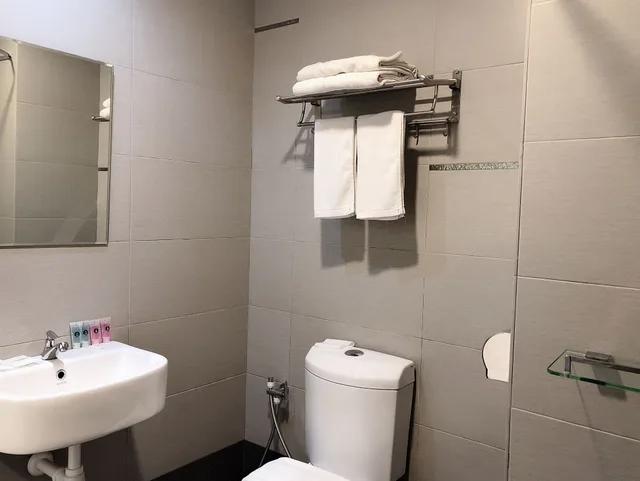 غرفة بزنس بسريرين منفصلين، Tumike Hotel 4/4
