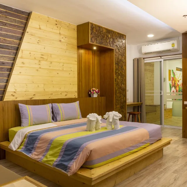 غرفة بسرير كينج، Tamnanpar Resort 1/10