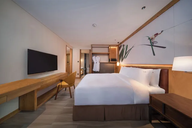 جناح بسرير فردي بغرفتي نوم، Holiday Inn Jilin Beidahu 1/3