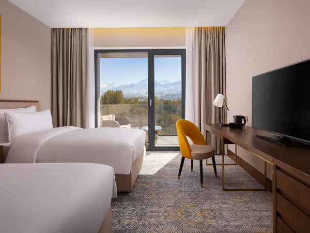 غرفة كلاسيكية بسريرين منفصلين، Swissotel Wellness Resort Alatau Almaty 5/10