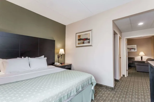 جناح ديلوكس بسرير كينج بغرفة نوم واحدة، Ramada By Wyndham Newburgh/West Point 1/3
