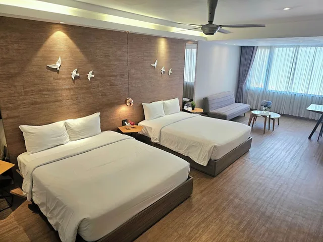 غرفة بريميير عائلية بسريرين مزدوجين، The Luxe Hotel Da Lat 1/4