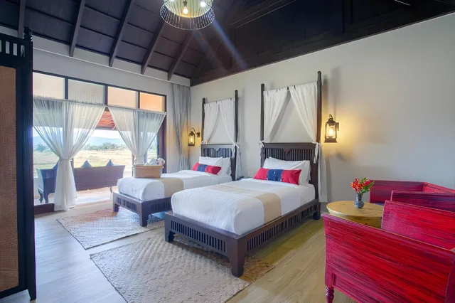 غرفة ديلوكس بسرير مزدوج أو سريرين منفصلين بشرفة، SRIWILAI SUKHOTHAI 2/2