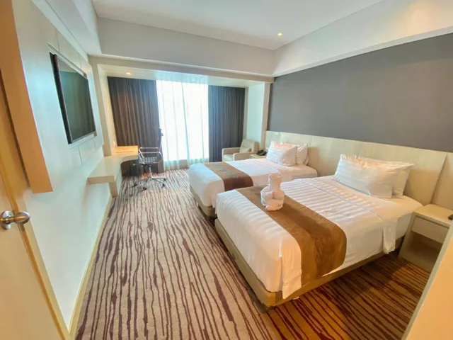 غرفة بريميير بسرير مزدوج أو سريرين منفصلين، Sovereign Bali Hotel 1/5
