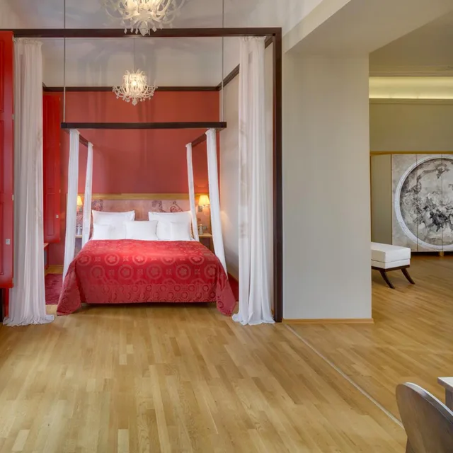 جناح رئاسي بسرير كينج، Chateau Heralec 4/4