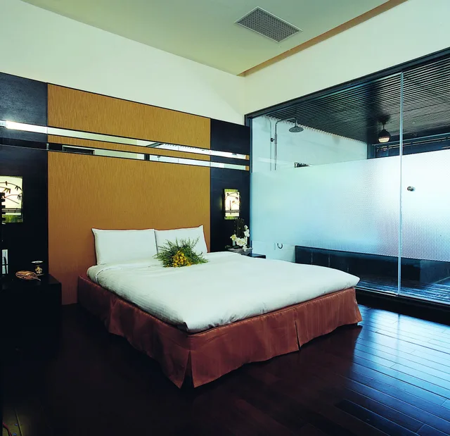 غرفة قياسية بسرير مزدوج، Wulai Sunglyu Spring Resort 1/3