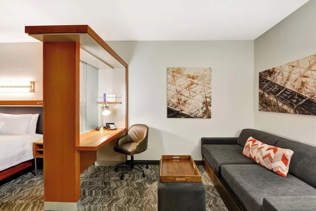 جناح بسرير كينج مع سرير سحّاب إضافي لذوي الإعاقة، Springhill Suites By Marriott Denver Anschutz Medical Campus 5/8