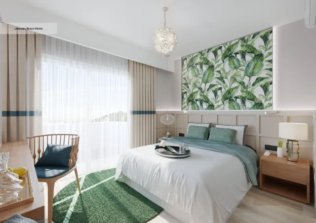 غرفة كومفورت بسرير مزدوج، Lancora Beach Hotel 6/7