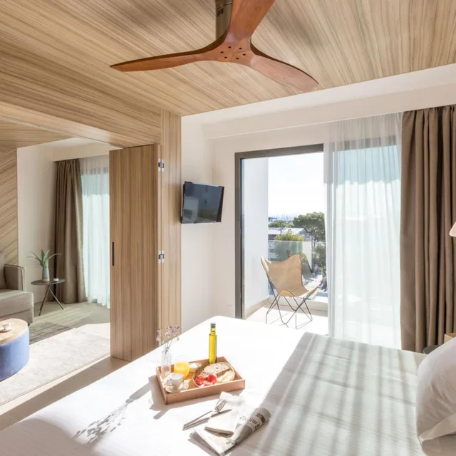 جناح بسرير كينج بإطلالة على البحر، Hotel Bordoy Alcudia Port Suites 7/10