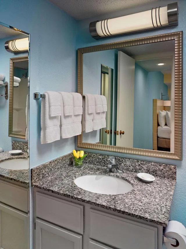 جناح استوديو بسرير كوين بحوض استحمام لذوي الإعاقة، Sonesta Es Suites Cincinnati Sharonville West 7/10