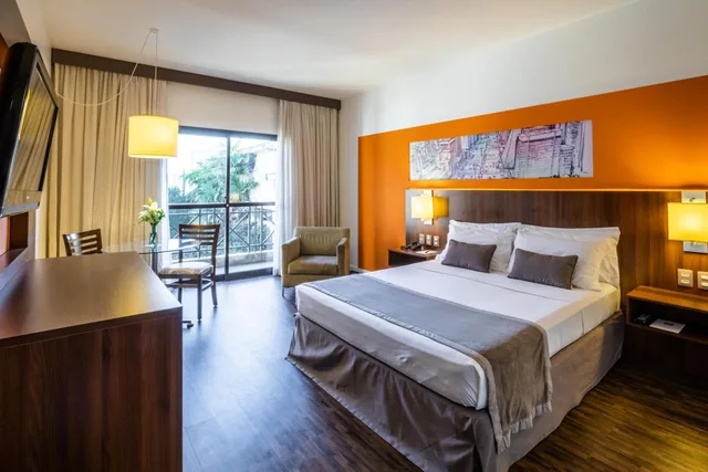 غرفة ديلوكس بسرير مزدوج، Hotel Panamby Guarulhos 1/4