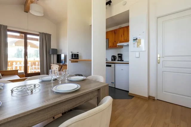 شقة مع سرير سحّاب إضافي مع أريكة، Odalys Residence Les Chalets D Evian 10/10