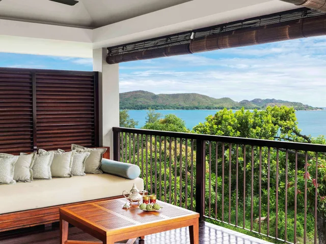 فيلا بسريرين مزدوجين بإطلالة على البحر بمسبح خاص، Raffles Seychelles 7/10