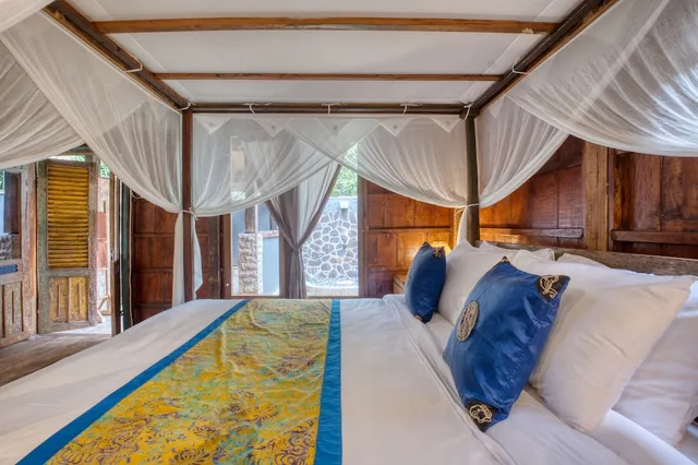 فيلا فاخرة بسرير كينج بغرفة نوم واحدة بمسبح خاص، Antique Sentana Villa Ubud 1/10