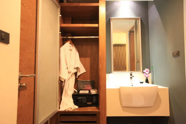جناح بسرير مزدوج بإطلالة على المدينة بغرفة نوم واحدة، Siam Swana Hotel 3/3