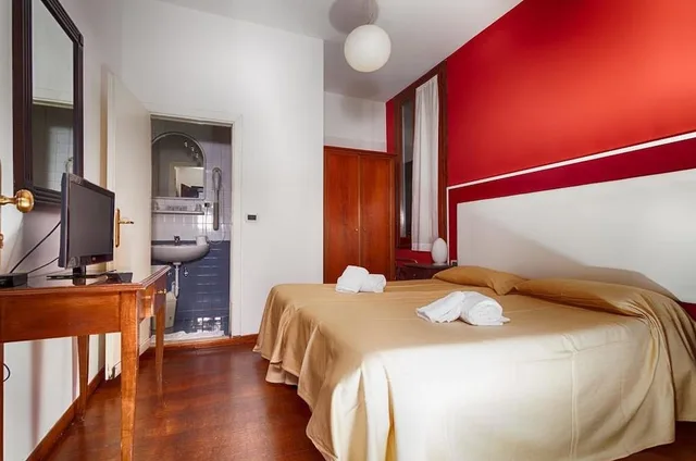 غرفة بسرير مزدوج أو سريرين منفصلين، Hotel Trieste 2/2