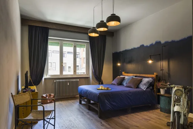 غرفة ديلوكس بسرير مزدوج بإطلالة على المدينة، Frimi Boutique Rooms B and B 1/4