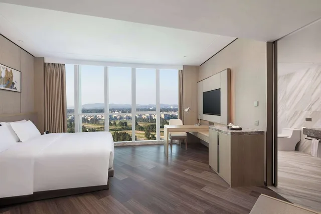 غرفة ديلوكس بسرير كينج للمدخنين، Wyndham Pingtan 1/1