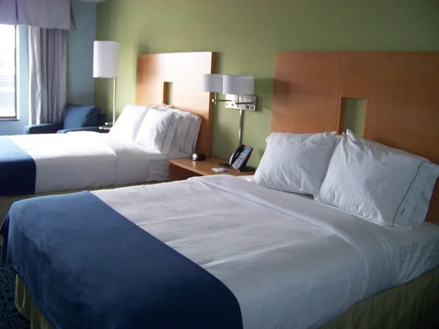 غرفة قياسية بسريرين كوين، Holiday Inn Express & Suites Rock Springs Green River 4/4