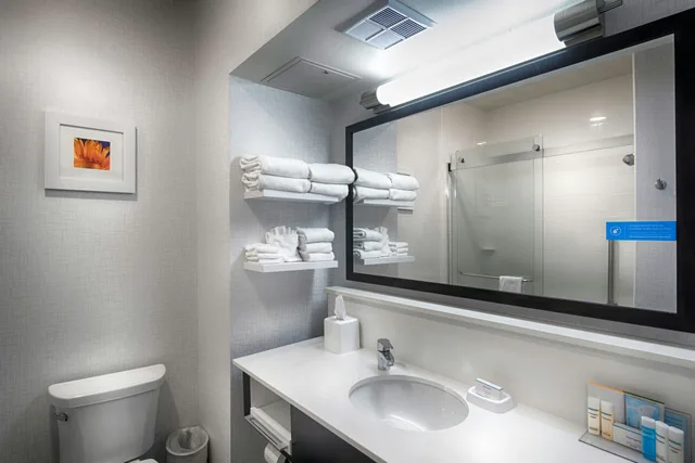 غرفة بسريرين كوين مع أريكة، Hampton Inn Salina 2/3