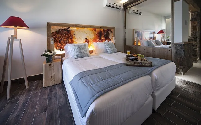 غرفة قياسية بسرير مزدوج بإطلالة على الحديقة، Elounda Orama Boutique Hotel by GHH 2/8