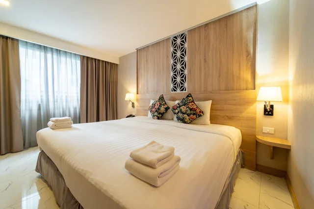 غرفة ديلوكس بسرير كوين، Rodina Beach Hotel 2/2