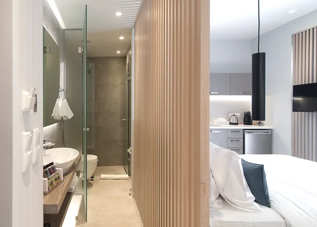 غرفة بسرير مزدوج بشرفة، Acropolis Stay 4/4