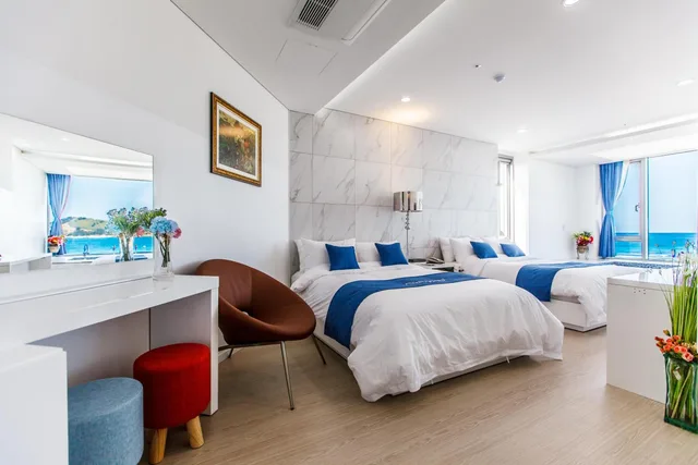 غرفة بريميير بسريرين منفصلين، Bluespring Boutique Hotel 2/3