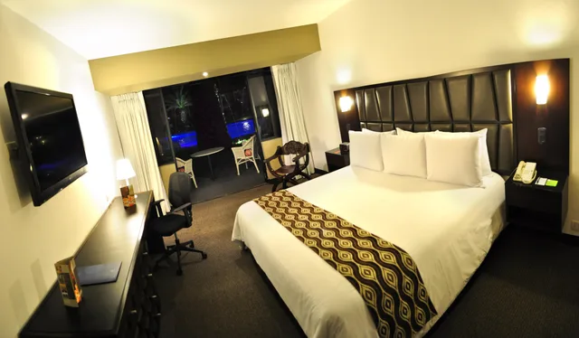 غرفة ديلوكس بسرير مزدوج بشرفة، Wyndham Costa Del Sol Trujillo 1/4