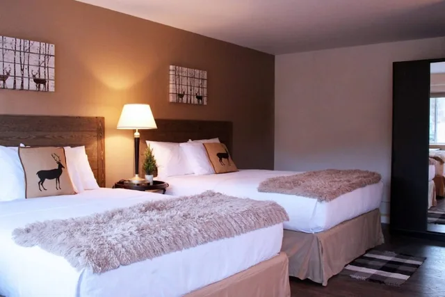 غرفة قياسية بسريرين كوين، Alpine Trail Ridge Inn 1/2