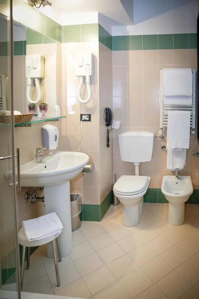 غرفة كومفورت مفردة بسريرين منفصلين، Art Hotel Milano 10/10