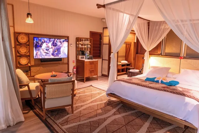 بنغل فاخر بسرير كينج بإطلالة على الحديقة، InterContinental Lifou Wadra Bay Resort by IHG 3/5