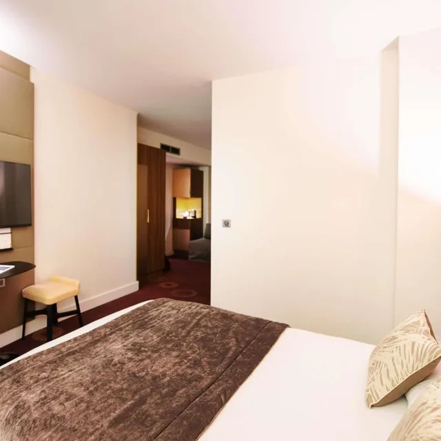 غرفة كلاسيكية بسرير مزدوج مع أريكة، Mercure Lyon Centre Plaza Republique 1/1