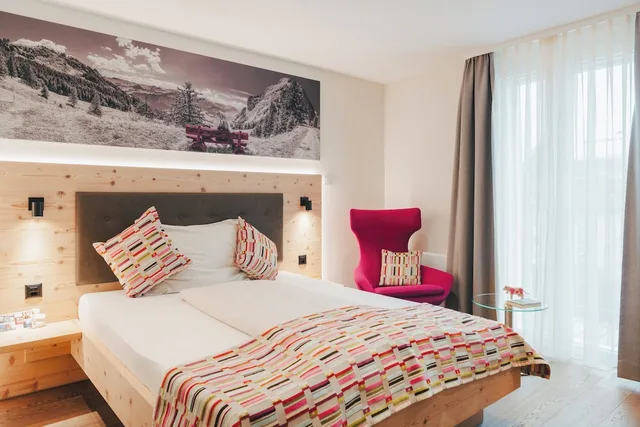 غرفة سوبيريور بسرير كوين، Boutique Hotel Waldegg Horw 4/7