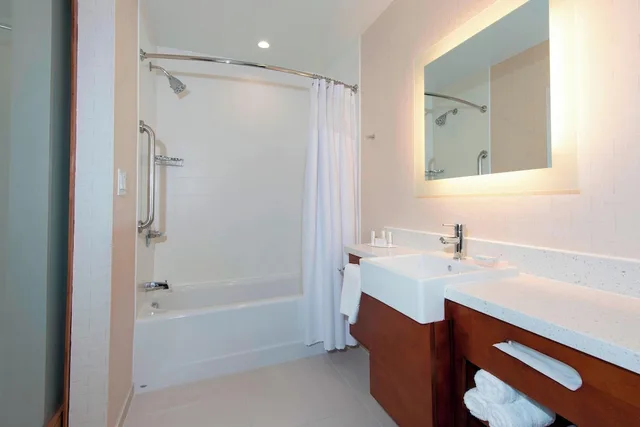 جناح بسريرين كوين مع أريكة لذوي الإعاقة، Springhill Suites Houston Sugar Land 4/5