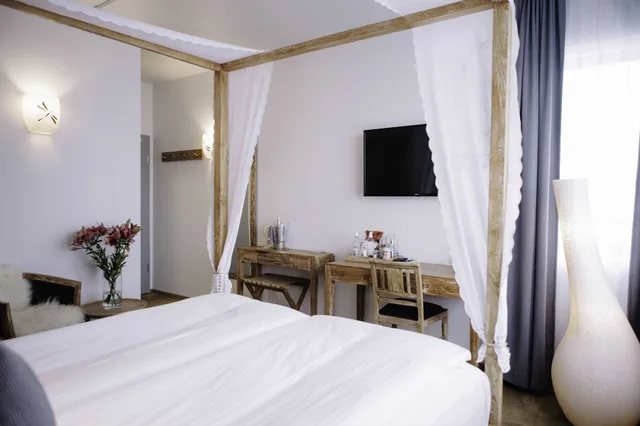 غرفة سوبيريور بسرير مزدوج أو سريرين منفصلين، Hotel Eyja 3/6