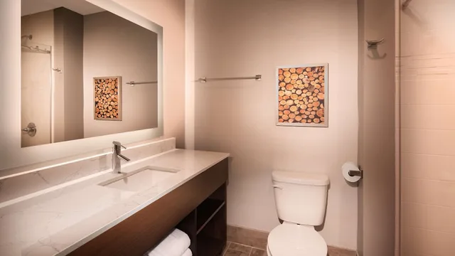 غرفة قياسية بسريرين كوين بشرفة بإطلالة، Aiden by Best Western Warm Springs Hotel and Event Center 5/6