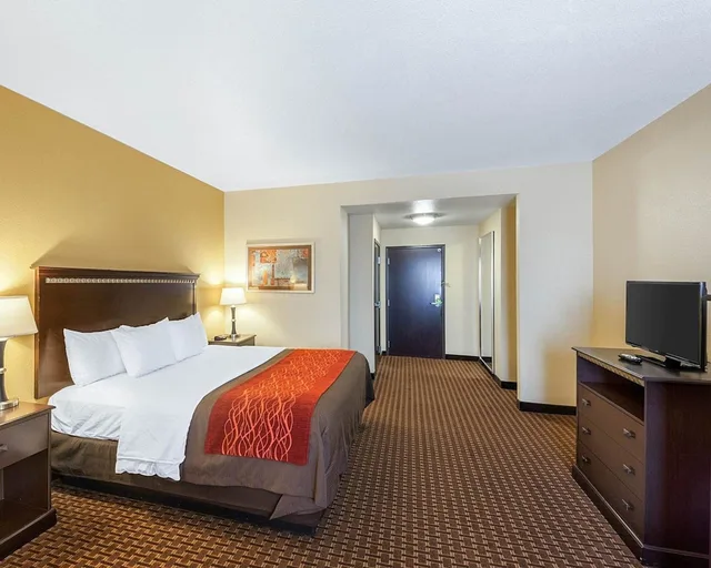غرفة قياسية بسرير كينج، Comfort Inn and Suites Regional Medical Center 2/5