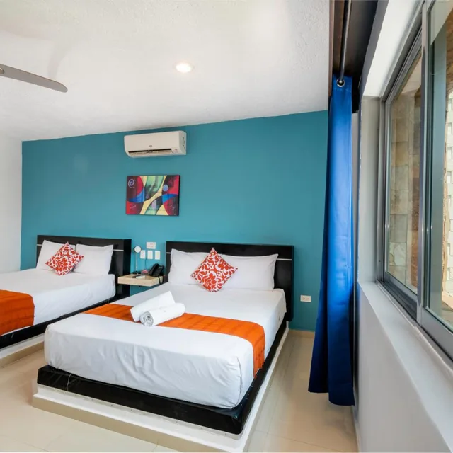 غرفة بسريرين مزدوجين، Hotel Playa Encantada by Kavia 3/10