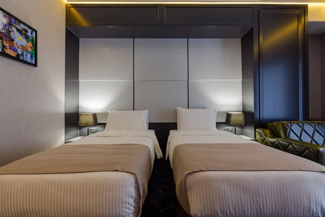 غرفة ديلوكس بسريرين منفصلين، Tapis Rouge Design Boutique Hotel 4/5