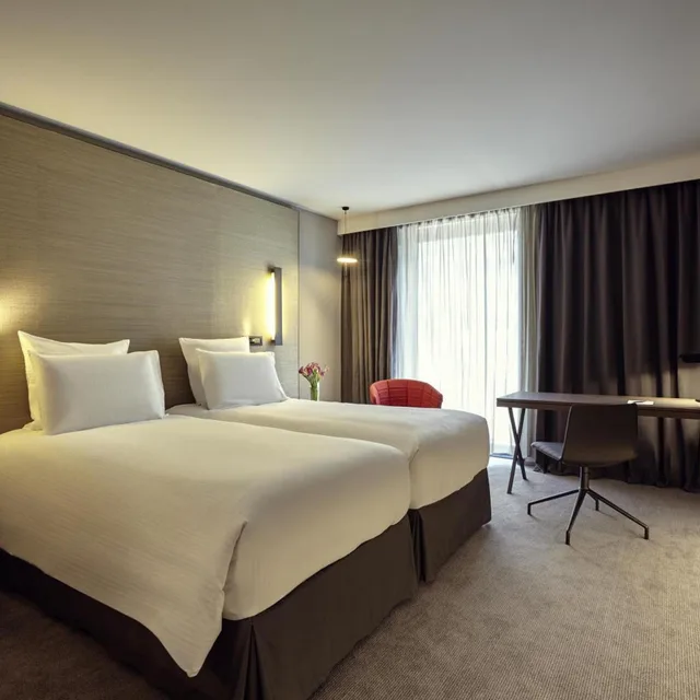 غرفة بريميوم بسرير فردي، Radisson Blu CDG Airport Terminal Hotel, Paris 1/4