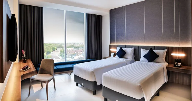 غرفة تنفيذية بسرير كوين، Aston Sidoarjo City Hotel and Conference Center 4/10