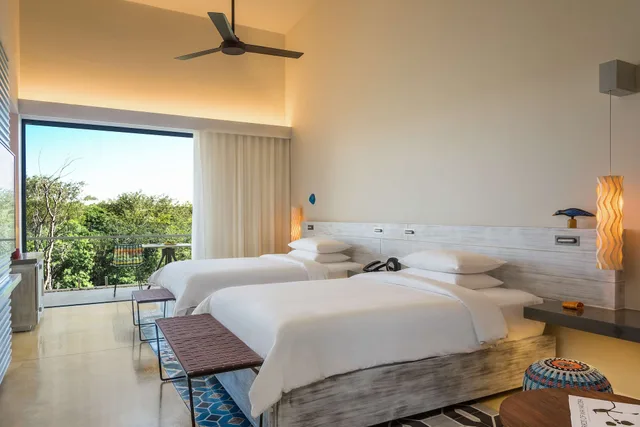 Room, 2 Double Beds, Lagoon Area, Andaz Mayakoba Resort Riviera Maya - a concept by Hyatt 5/10