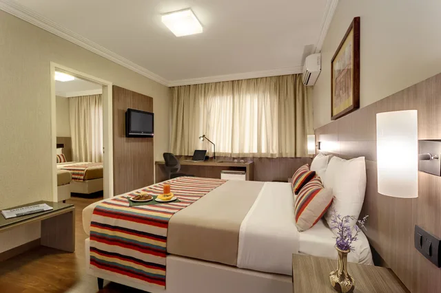غرفة سوبيريور بسرير مزدوج، Hotel Deville Express Cascavel 3/6