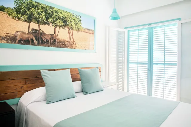 غرفة بسرير مزدوج بشرفة، Hostal Sunset Ibiza 5/10